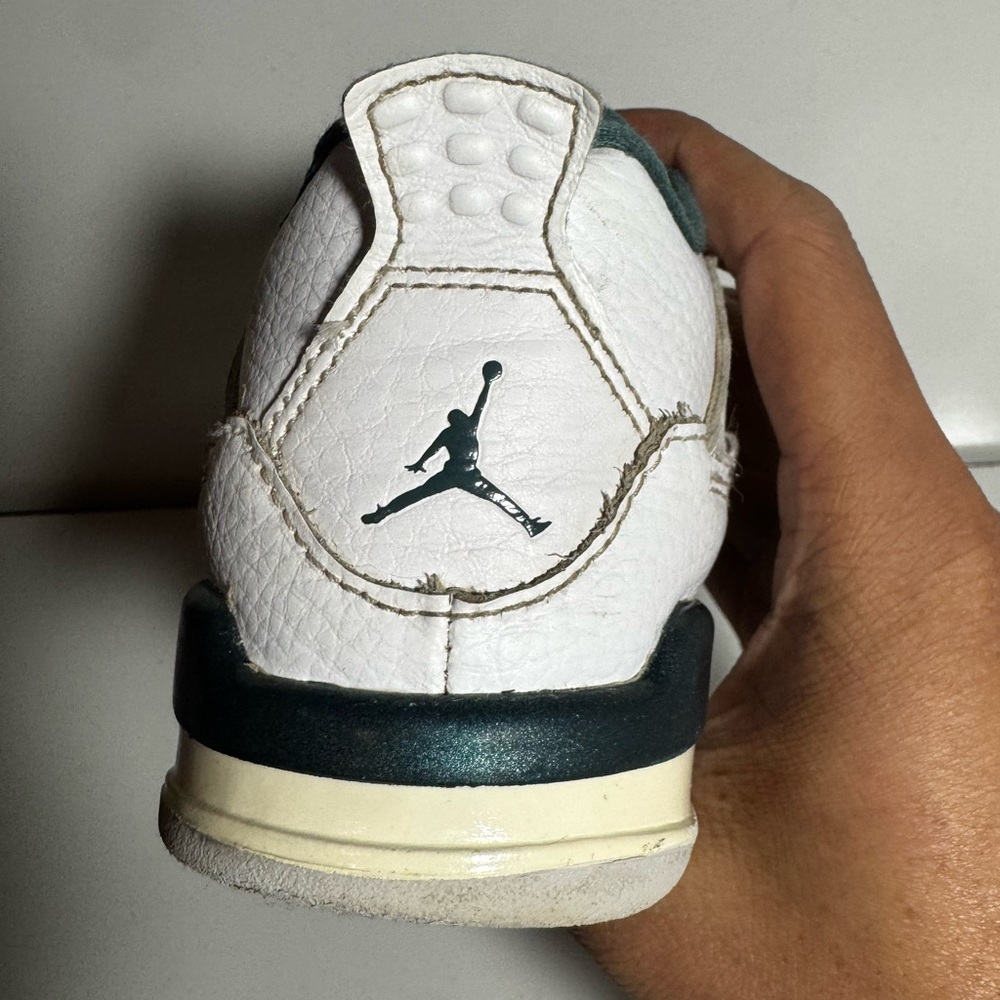 Air Jordan 4 Retro “Oxidized Green” PS Size 8c - Picture 5 of 12